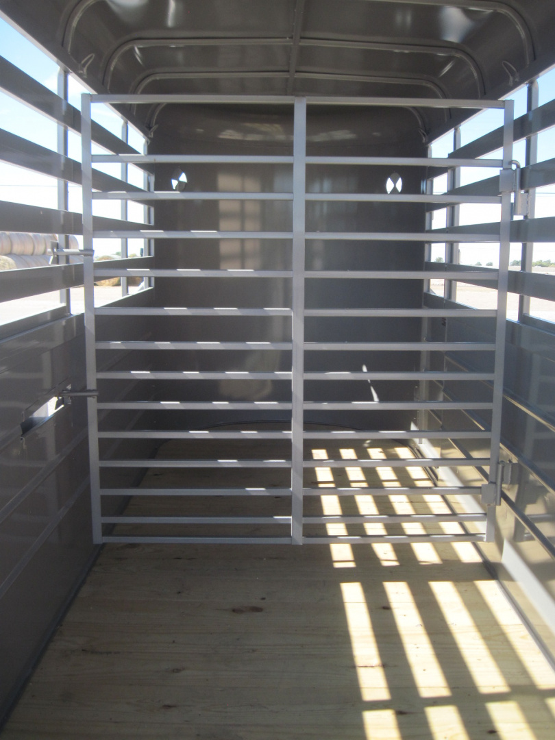 New 2026 WW 5x14x6.5 All Around BP Stock Trailer - 7k