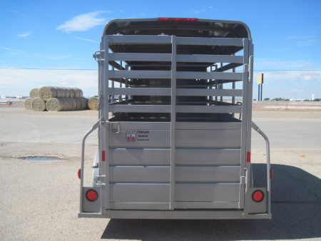 New 2026 WW 5x14x6.5 All Around BP Stock Trailer - 7k