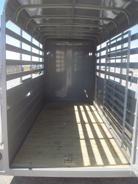 New 2026 WW 5x14x6.5 All Around BP Stock Trailer - 7k