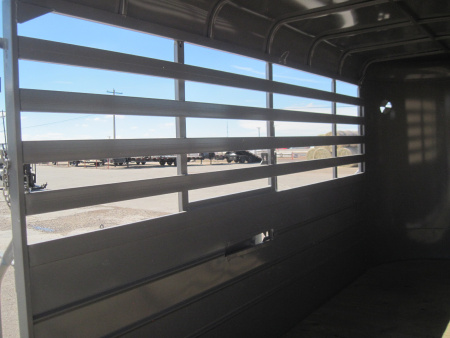 New 2026 WW 5x14x6.5 All Around BP Stock Trailer - 7k