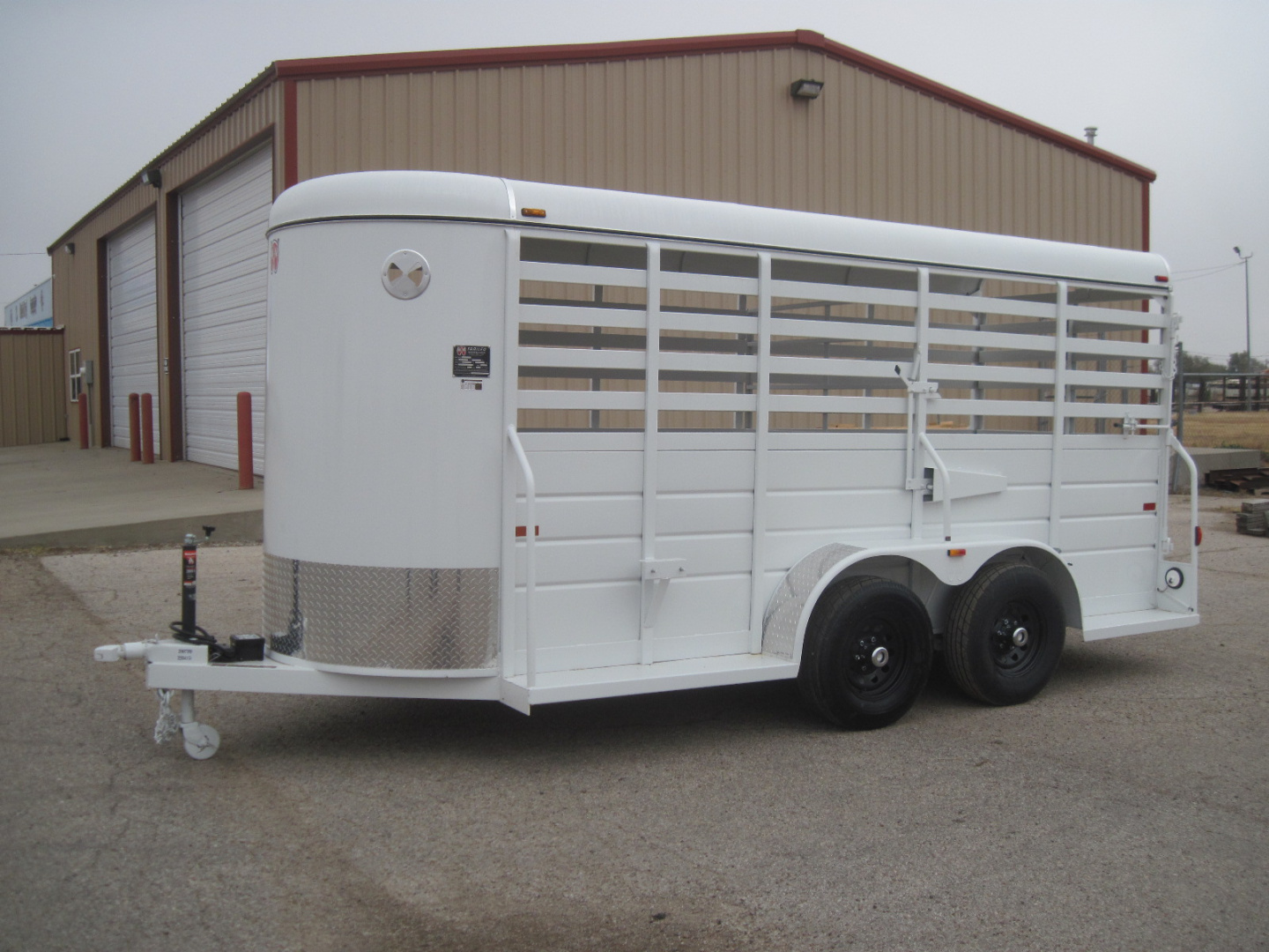 New 2026 WW 5x16x6.5 All Around BP Stock Trailer - 10k