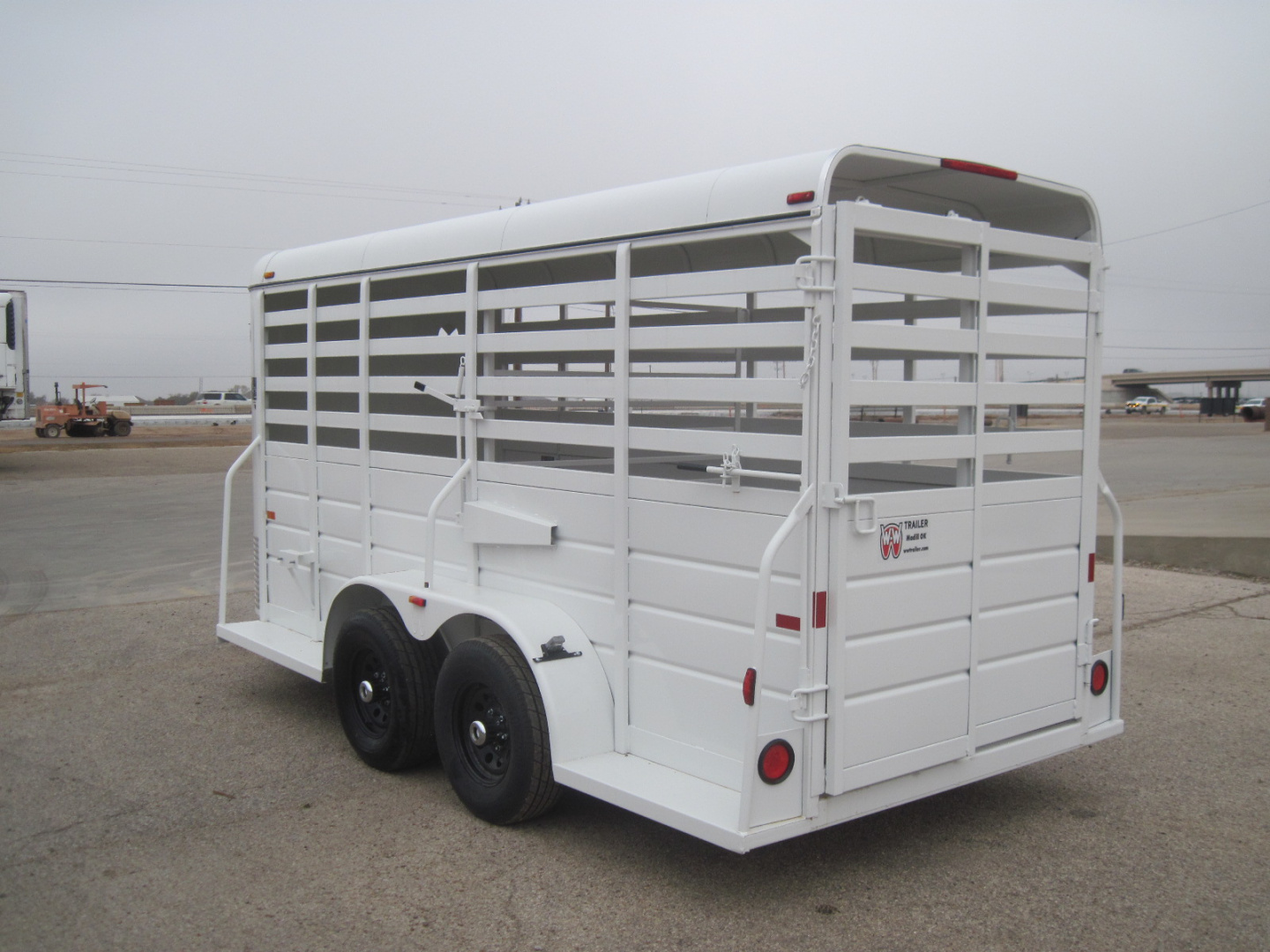 New 2026 WW 5x16x6.5 All Around BP Stock Trailer - 10k