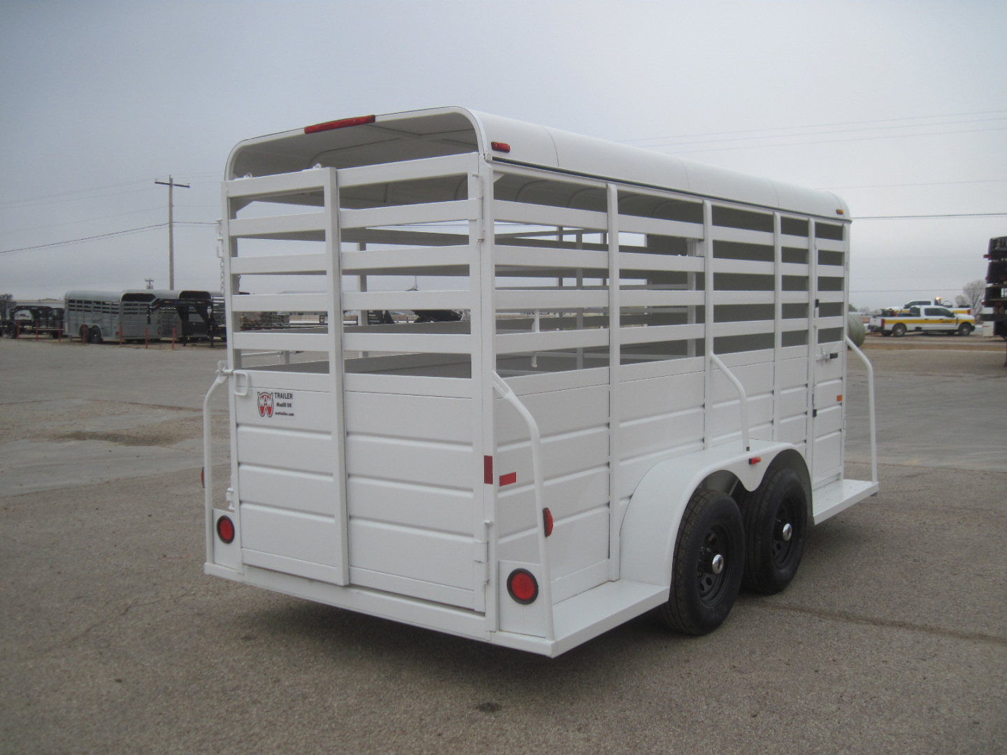 New 2026 WW 5x16x6.5 All Around BP Stock Trailer - 10k