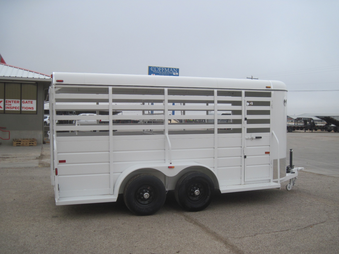 New 2026 WW 5x16x6.5 All Around BP Stock Trailer - 10k