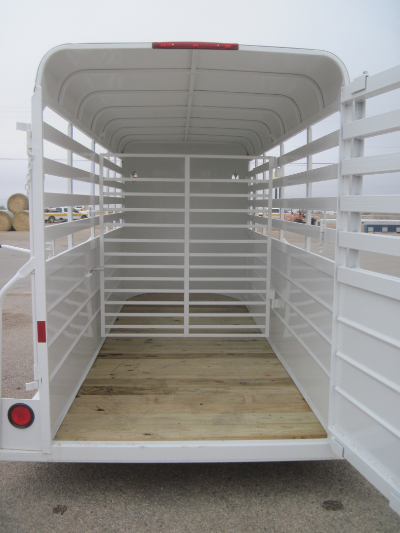 New 2026 WW 5x16x6.5 All Around BP Stock Trailer - 10k