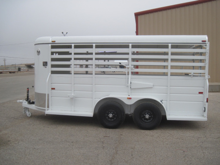 New 2026 WW 5x16x6.5 All Around BP Stock Trailer - 10k