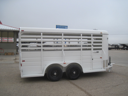 New 2026 WW 5x16x6.5 All Around BP Stock Trailer - 10k