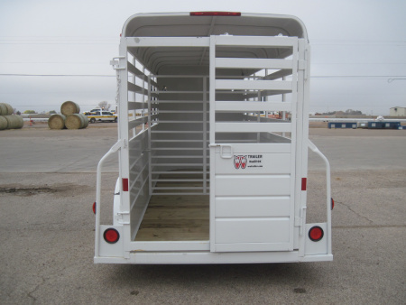 New 2026 WW 5x16x6.5 All Around BP Stock Trailer - 10k