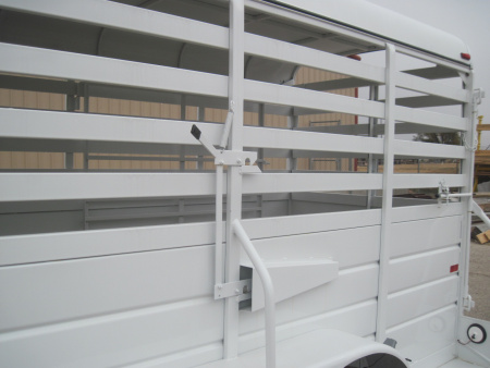 New 2026 WW 5x16x6.5 All Around BP Stock Trailer - 10k