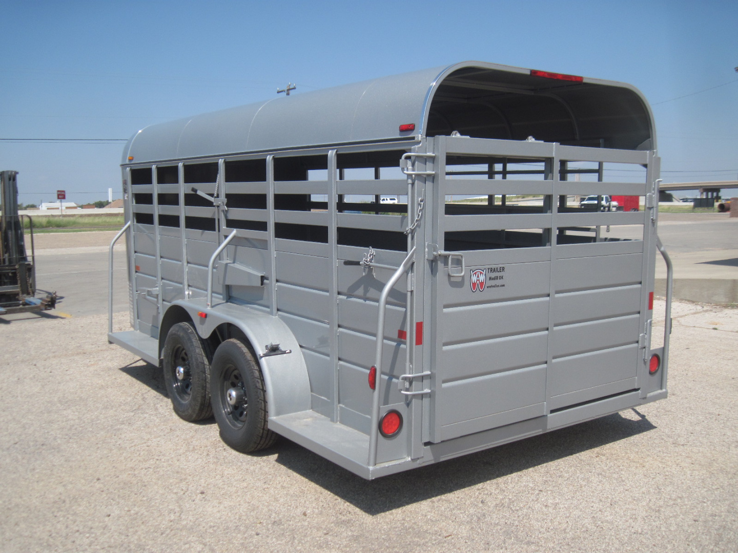 New 2026 WW 6x16x6 All Around BP Stock Trailer - 10k