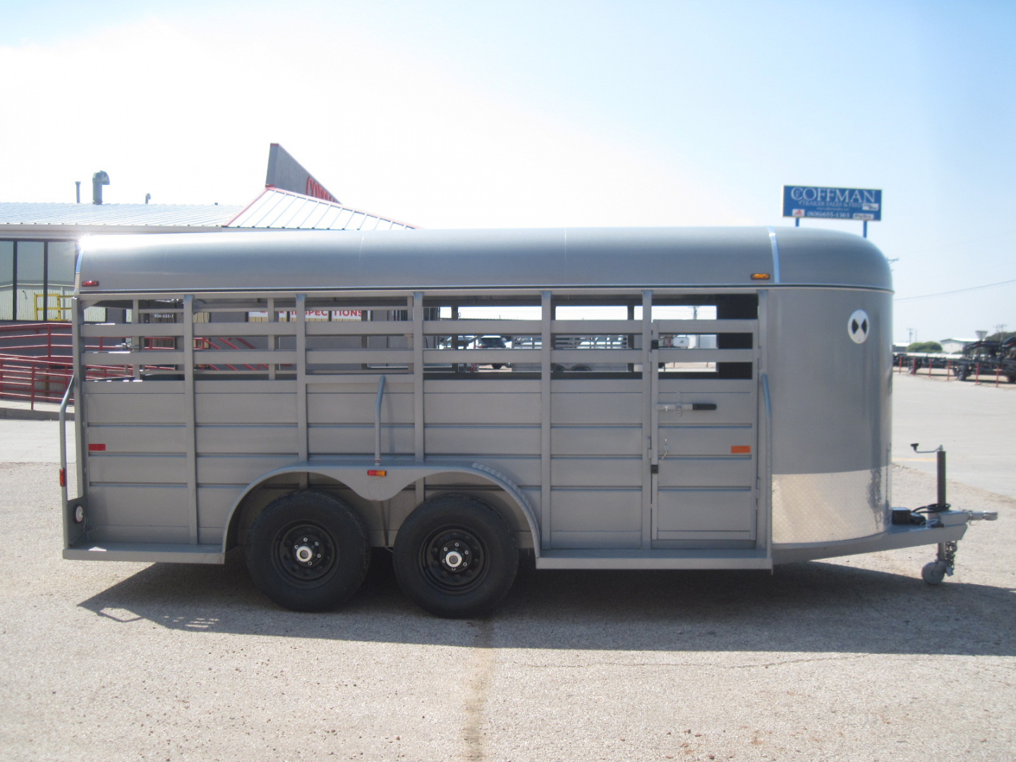 New 2026 WW 6x16x6 All Around BP Stock Trailer - 10k