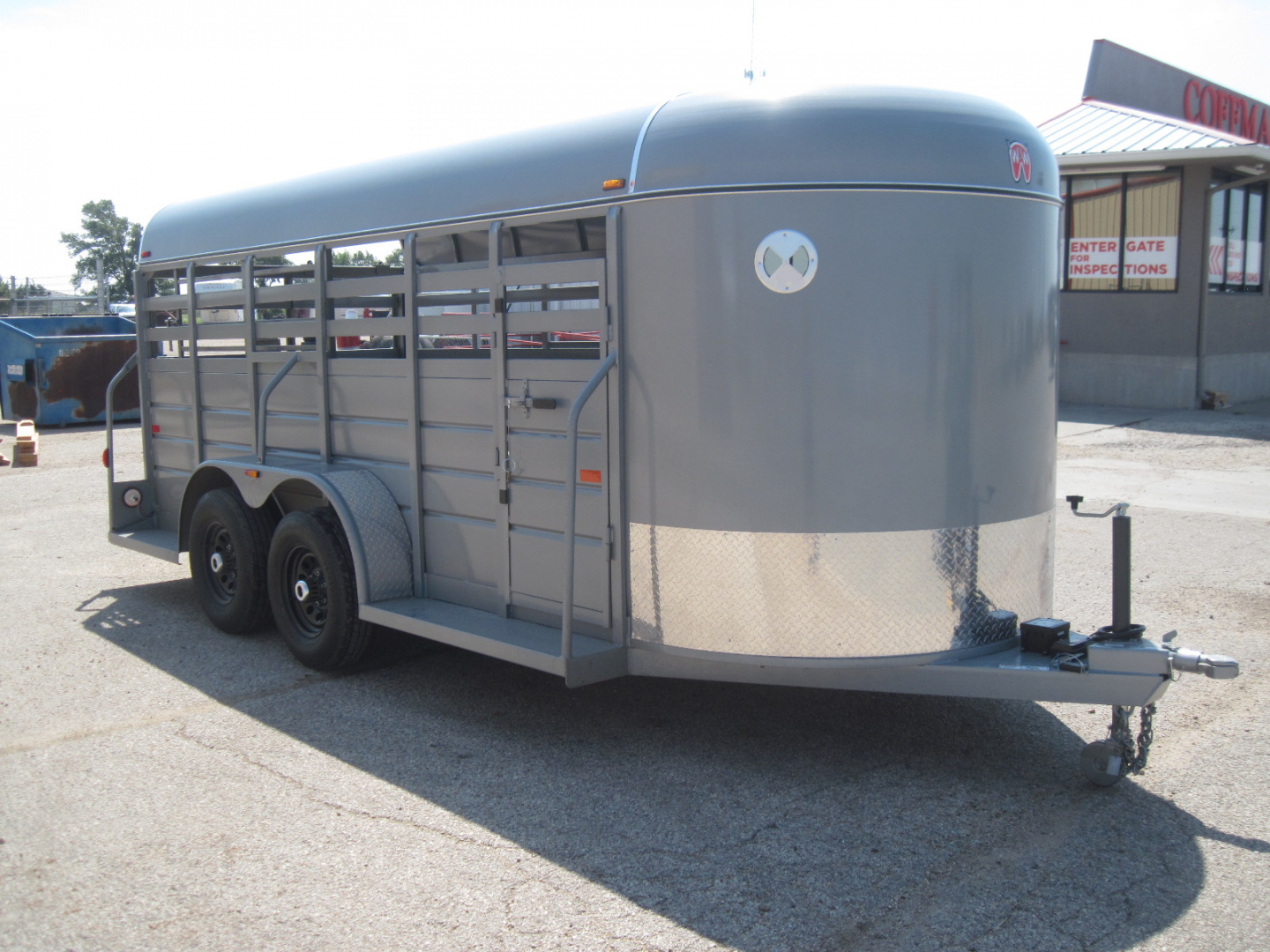 New 2026 WW 6x16x6 All Around BP Stock Trailer - 10k