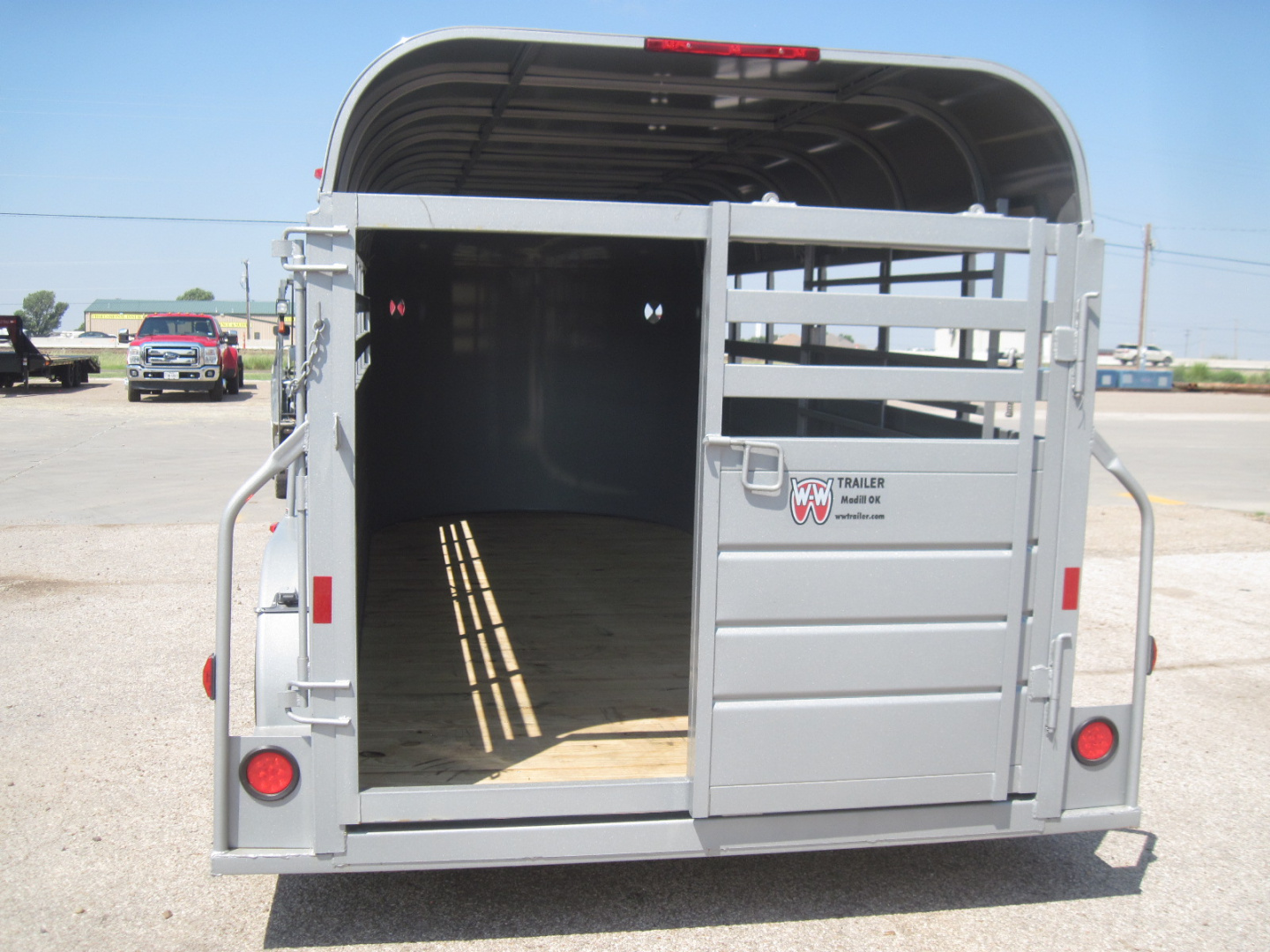 New 2026 WW 6x16x6 All Around BP Stock Trailer - 10k