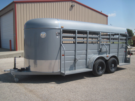 New 2026 WW 6x16x6 All Around BP Stock Trailer - 10k