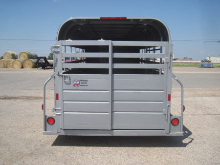 New 2026 WW 6x16x6 All Around BP Stock Trailer - 10k