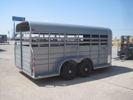 New 2026 WW 6x16x6 All Around BP Stock Trailer - 10k