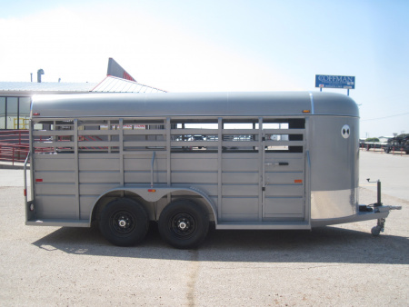 New 2026 WW 6x16x6 All Around BP Stock Trailer - 10k