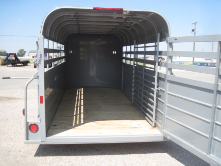 New 2026 WW 6x16x6 All Around BP Stock Trailer - 10k