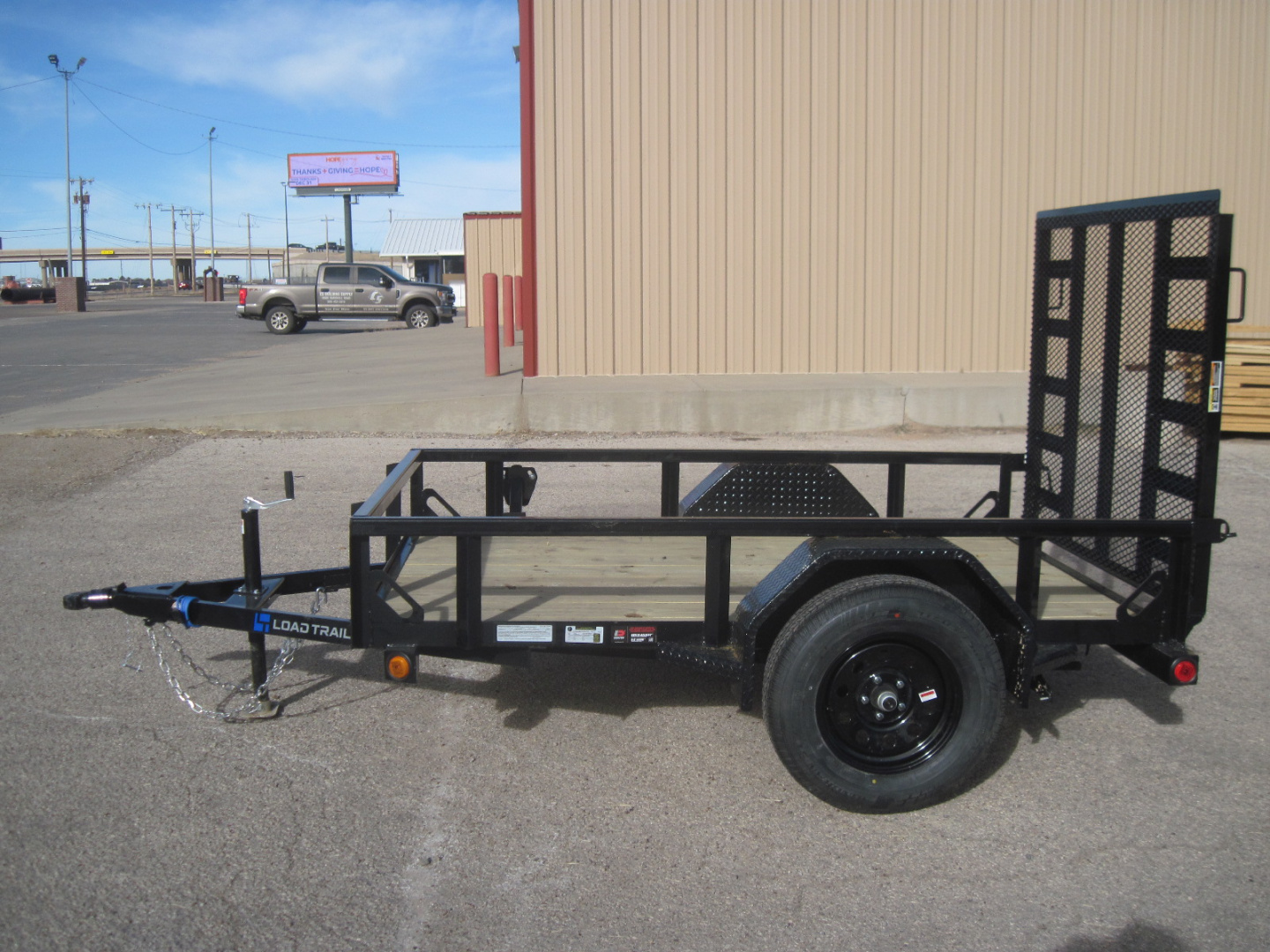 New 2026 Load Trail 5x8 Utility w/ 4' ramp gate 3.5k