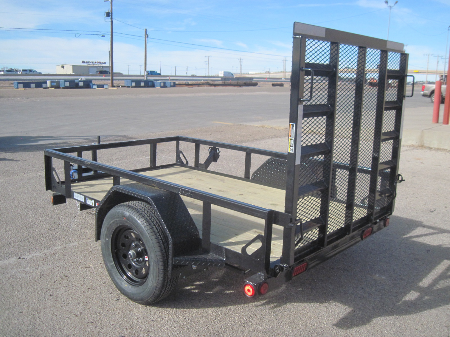 New 2026 Load Trail 5x8 Utility w/ 4' ramp gate 3.5k