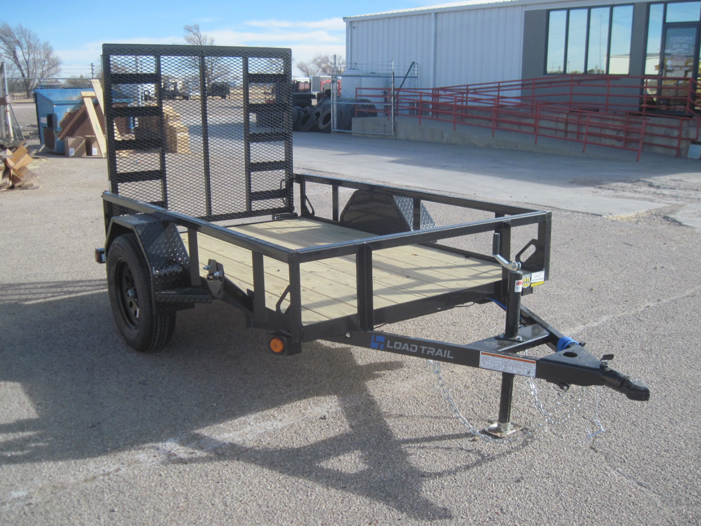 New 2026 Load Trail 5x8 Utility w/ 4' ramp gate 3.5k