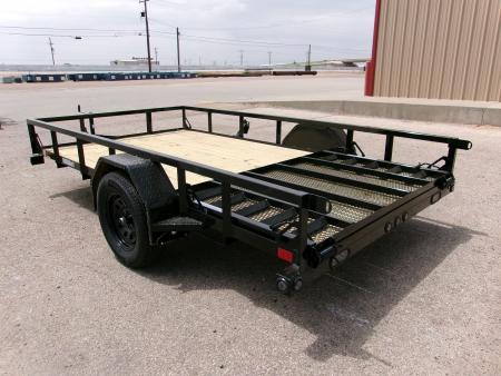 New 2027 Load Trail 77x12 Utility w/ 4' ramp gate 3.5k