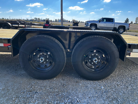 New 2026 H&H Trailers 82"X22' GN 14K GVWR STAND-UP RAMPS Equipment Trailer