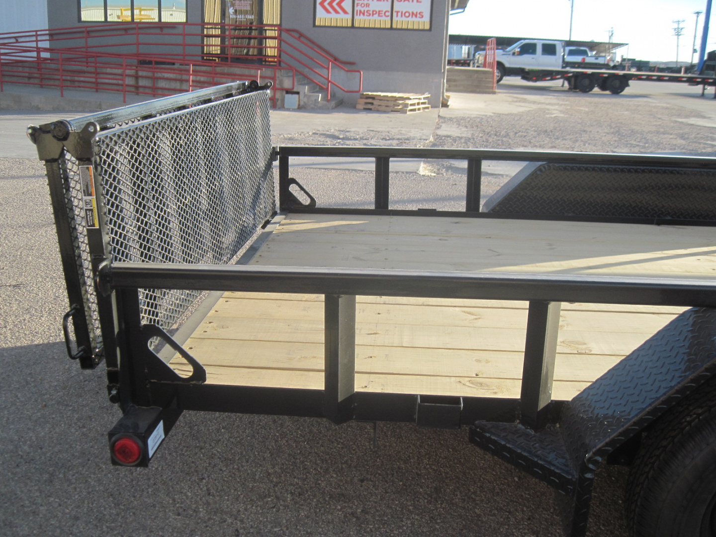 New 2026 Load Trail 83x16 Tandem Utility w/ 4' Bifold Gate 7k