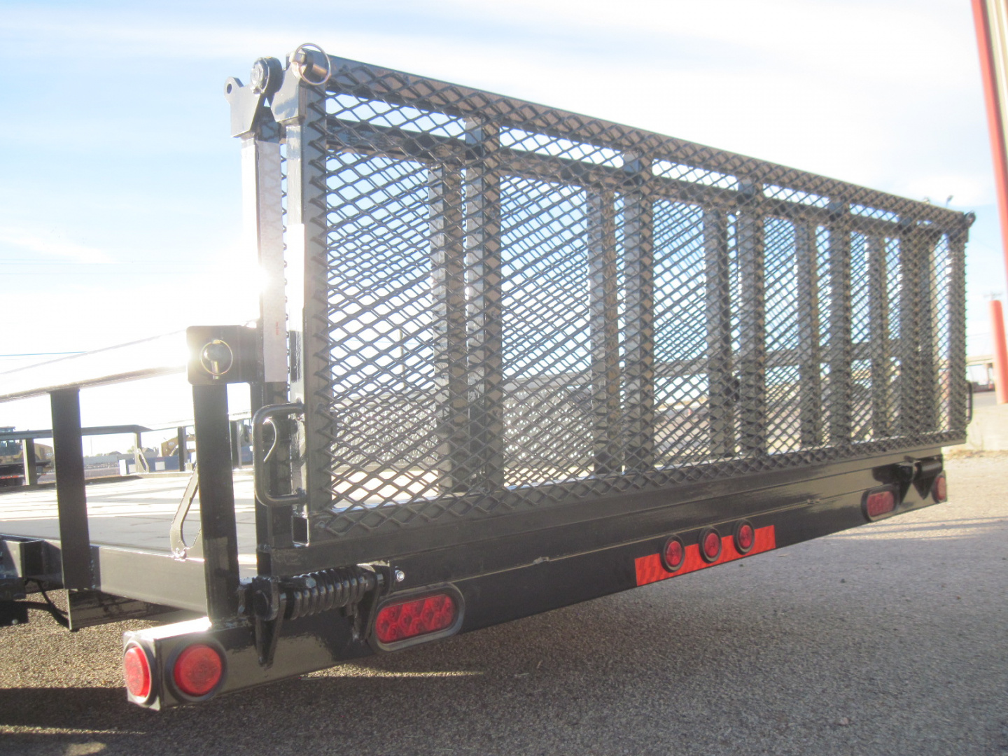 New 2026 Load Trail 83x16 Tandem Utility w/ 4' Bifold Gate 7k