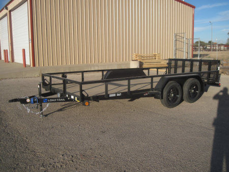 New 2026 Load Trail 83x16 Tandem Utility w/ 4' Bifold Gate 7k