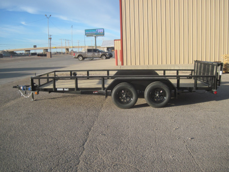 New 2026 Load Trail 83x16 Tandem Utility w/ 4' Bifold Gate 7k