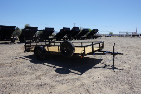 New 2026 Load Trail 83 x14' Single Axle with ramp Utility Trailer