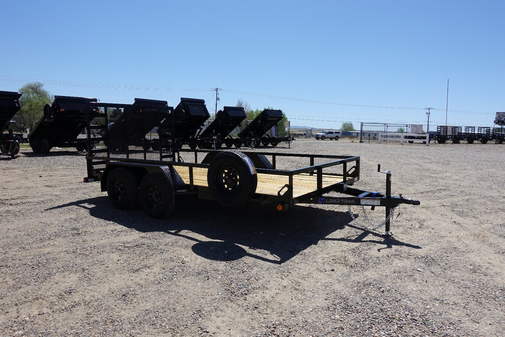 New 2026 Load Trail 83"x14' Double Axle Utility Trailer