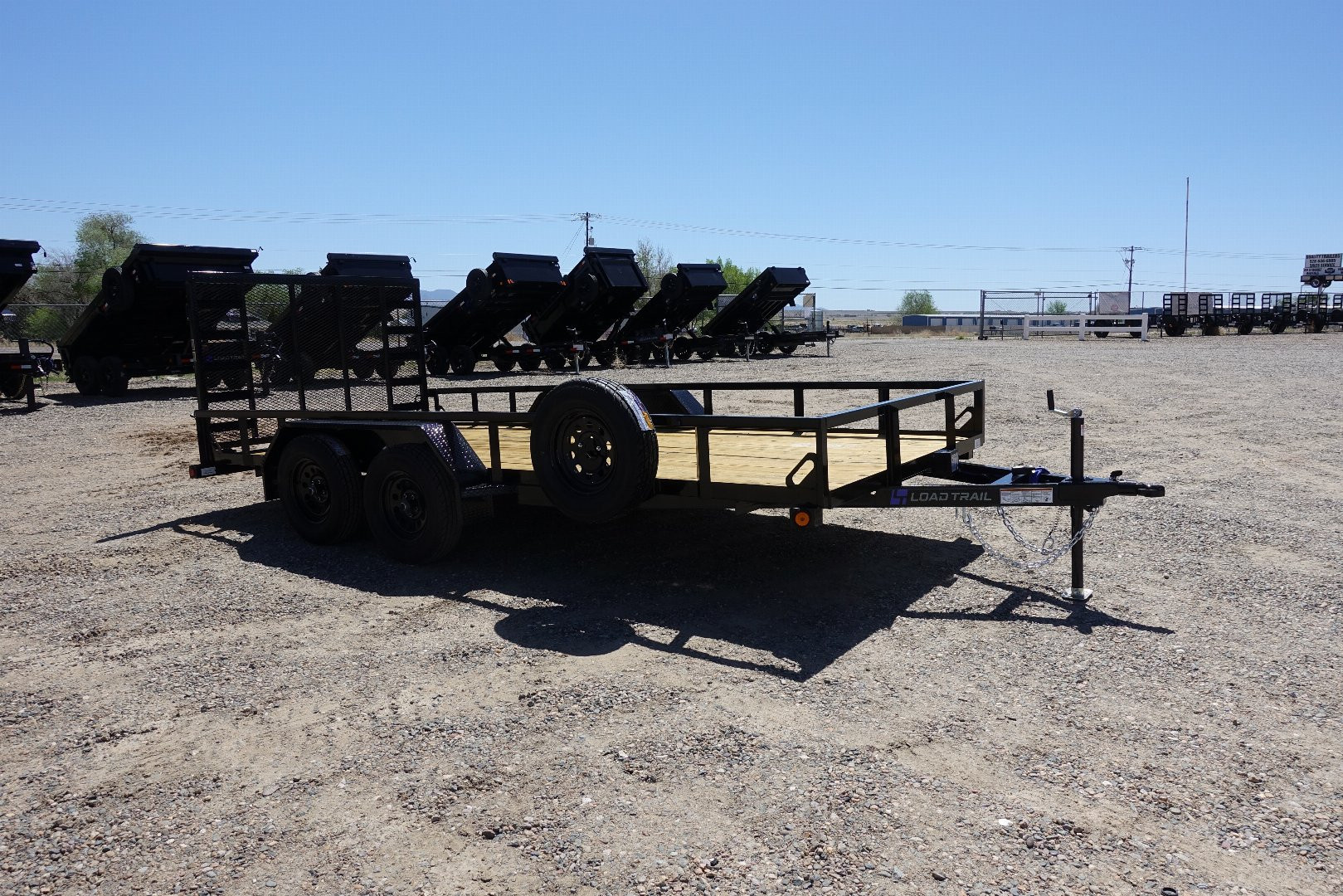 New 2026 Load Trail Double axle 83"x16' Utility Trailer