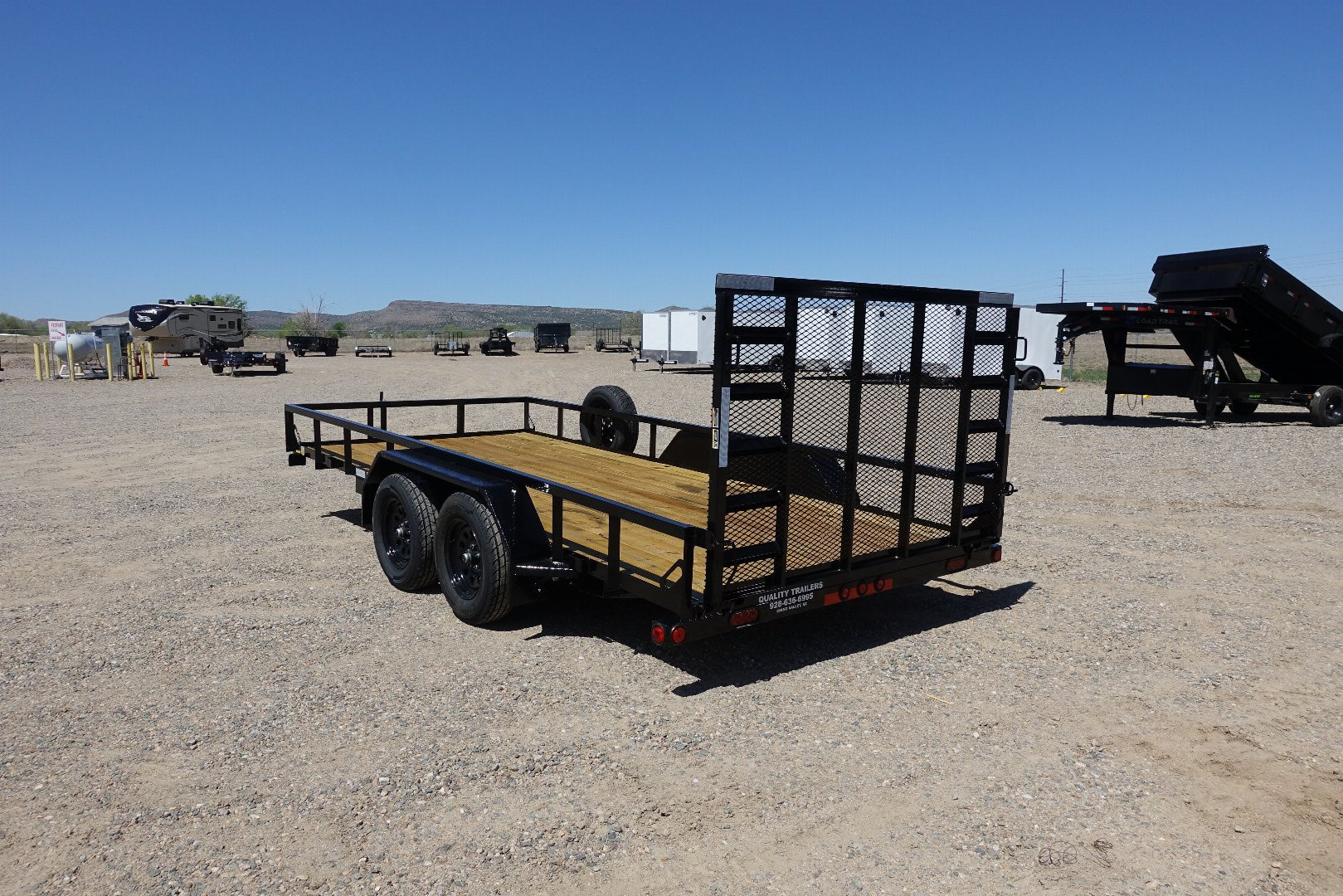 New 2026 Load Trail Double axle 83"x16' Utility Trailer