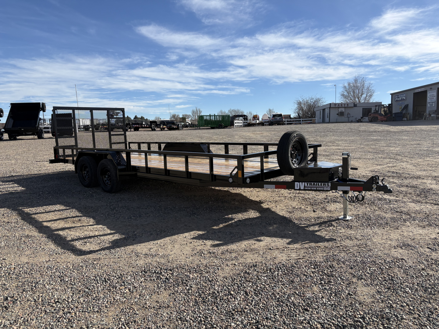 New 2026 DV Trailers 7k GVWR 83"x20' Utility Trailer