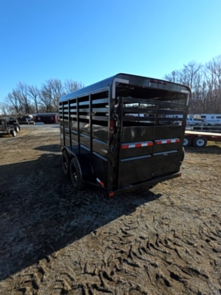 New 2026 Delco Trailers Bumper pull HD livestock trailer Stock / Stock Combo Trailer