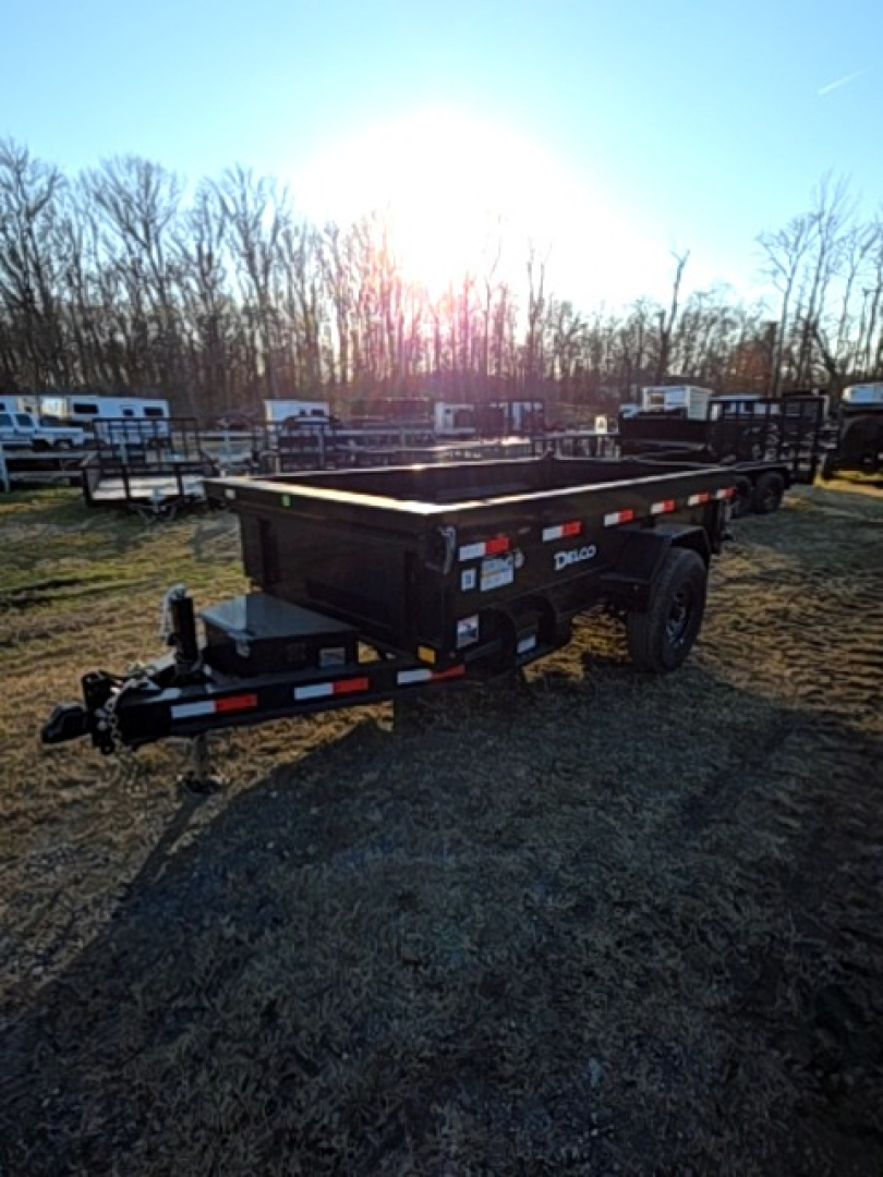 New 2026 Delco Trailers Hd single axle dumping trailer Dump Trailer