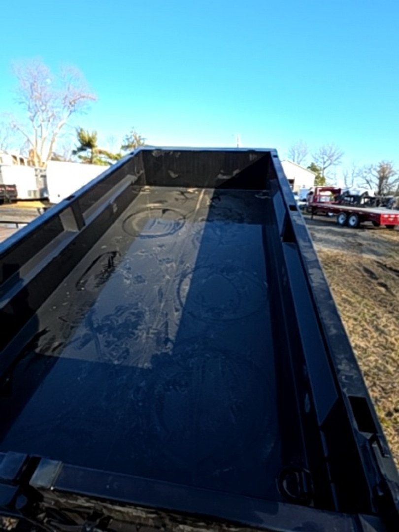 New 2026 Delco Trailers Hd single axle dumping trailer Dump Trailer