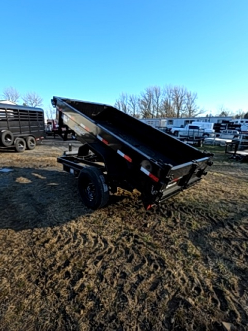 New 2026 Delco Trailers Hd single axle dumping trailer Dump Trailer