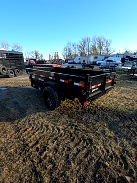New 2026 Delco Trailers Hd single axle dumping trailer Dump Trailer