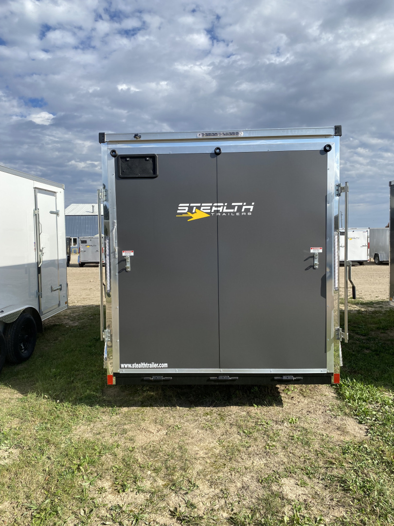 New 2026 Stealth Trailers 7x16 Cargo / Enclosed Trailer CHARCOAL