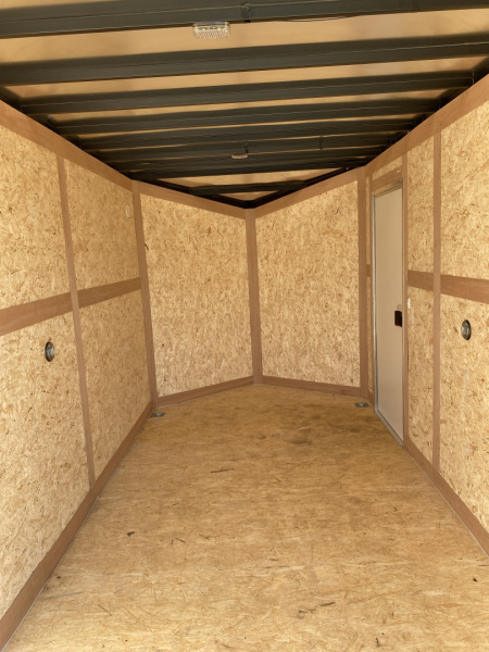 New 2026 Stealth Trailers 7x16 Cargo / Enclosed Trailer CHARCOAL