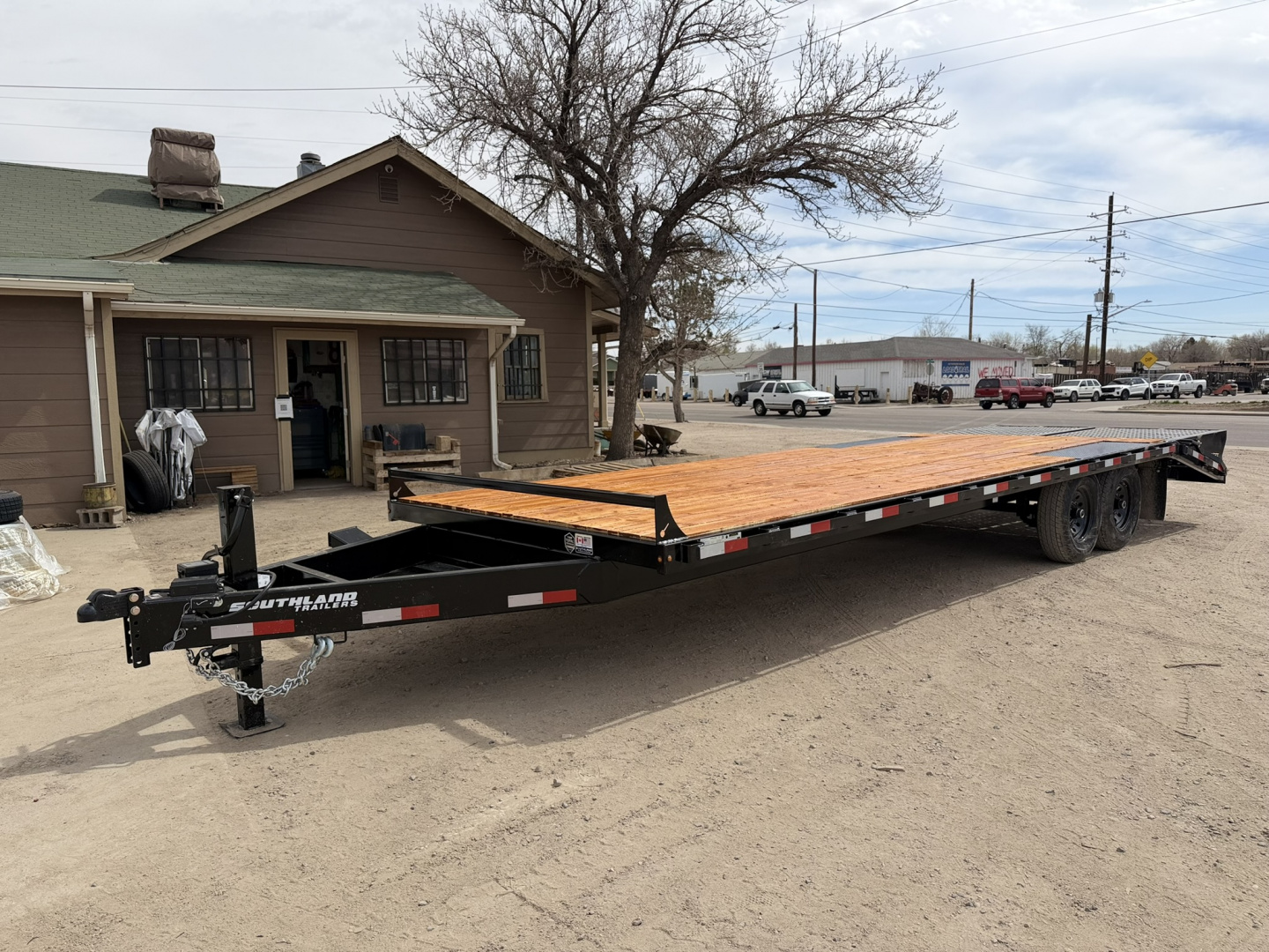 New 2026 Southland Trailers 8.5-25 Deckover Equipment Hauler W/ Max Ramps 14K GVWR