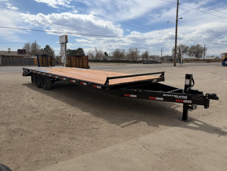 New 2026 Southland Trailers 8.5-25 Deckover Equipment Hauler W/ Max Ramps 14K GVWR