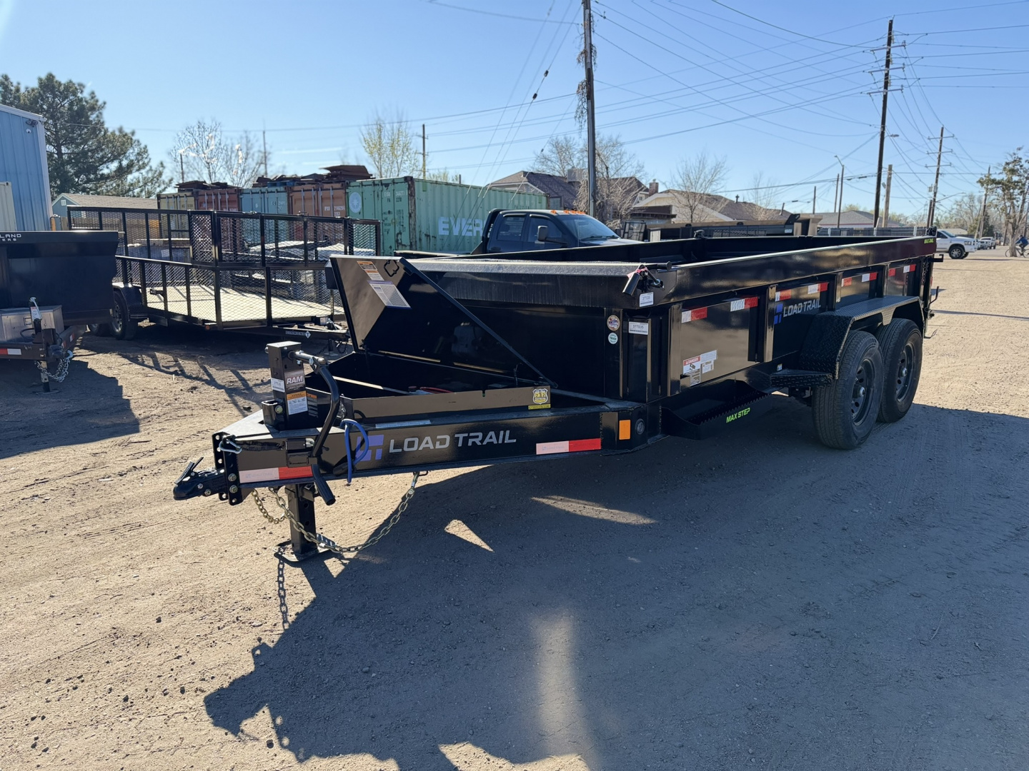 New 2026 Load Trail 7-14 Dump 7K Axles