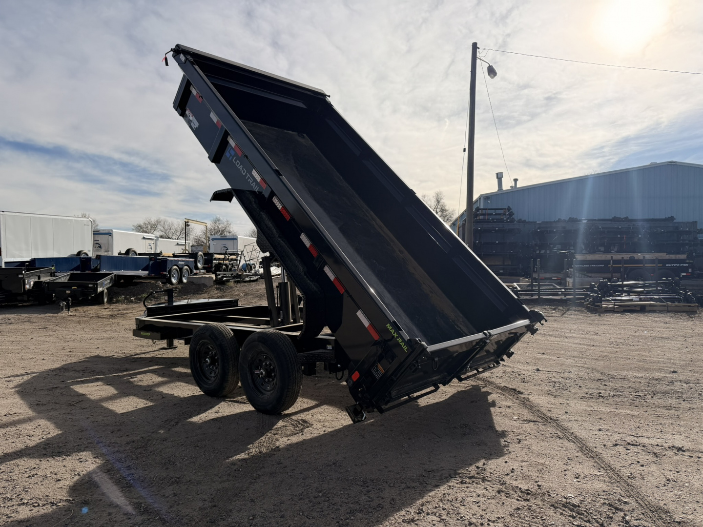 New 2026 Load Trail 7-14 Dump 7K Axles