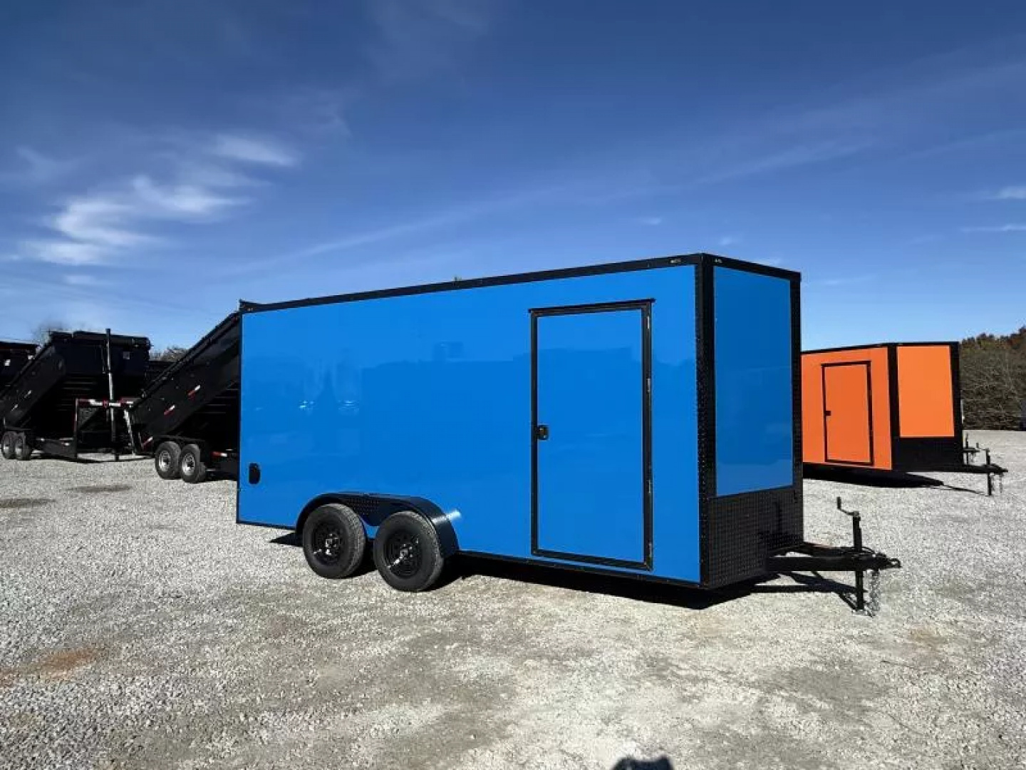 New 2026 Golden Cargo 7x16 TA (7.3 FT HT) Cargo / Enclosed Trailer BLACKOUT