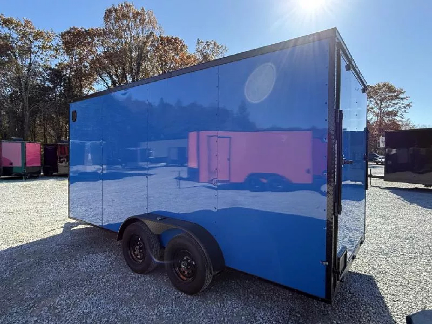 New 2026 Golden Cargo 7x16 TA (7.3 FT HT) Cargo / Enclosed Trailer BLACKOUT