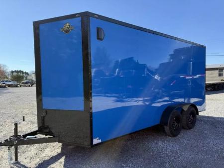 New 2026 Golden Cargo 7x16 TA (7.3 FT HT) Cargo / Enclosed Trailer BLACKOUT